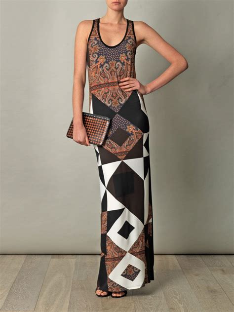 givenchy scarf print maxi dress|givenchy silk scarves.